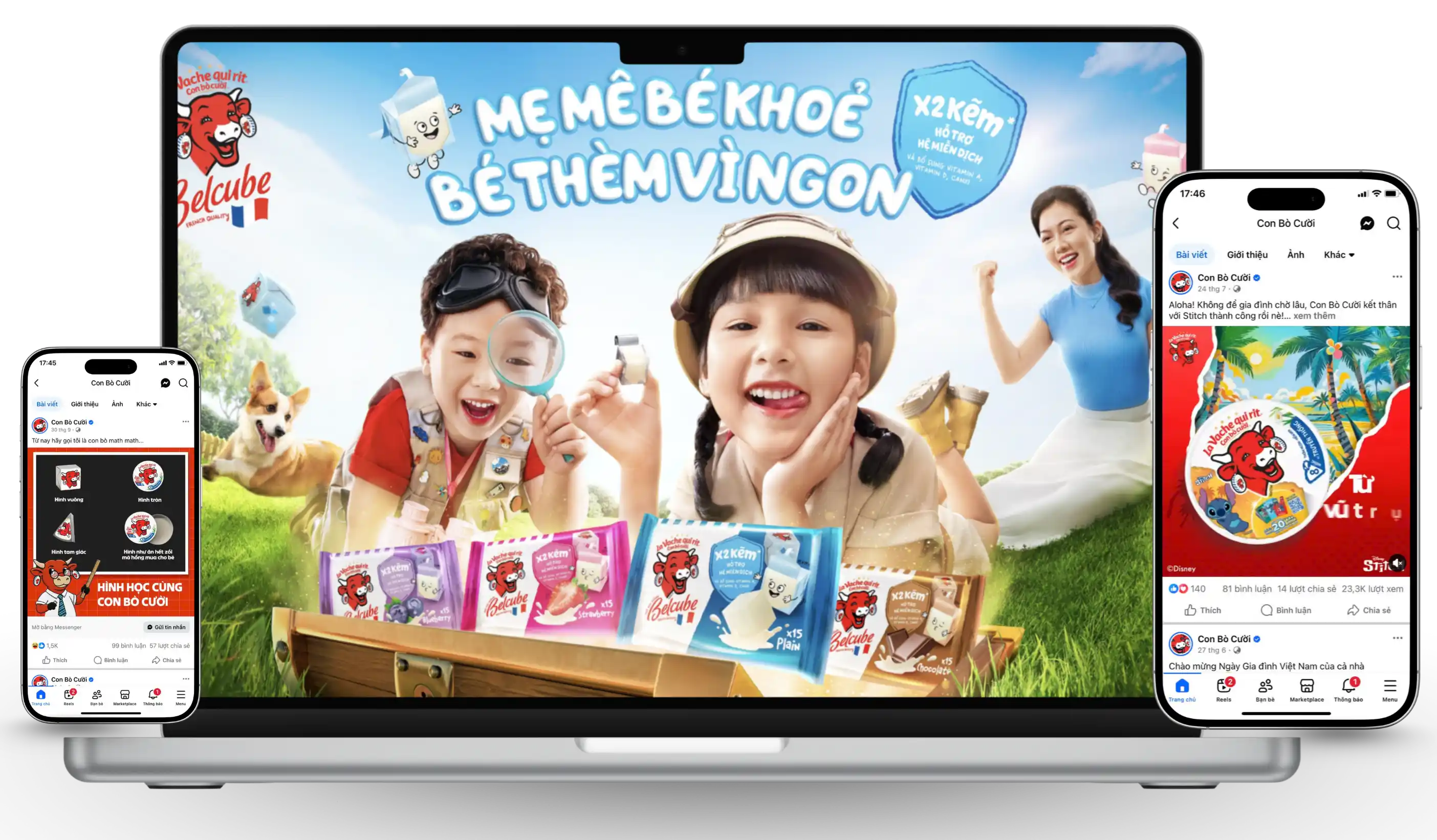 Belcube / The Laughing Cow Case Study