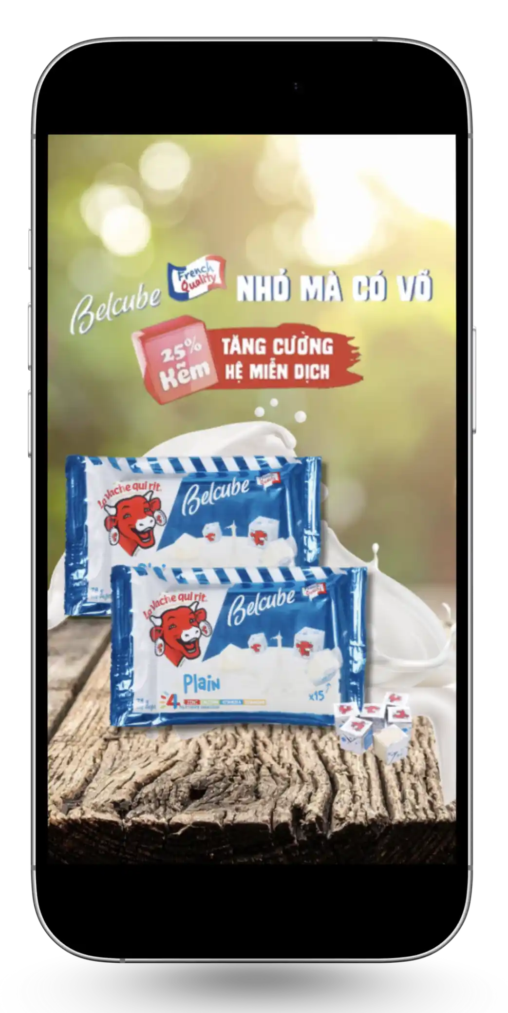 Belcube / The Laughing Cow Case Study